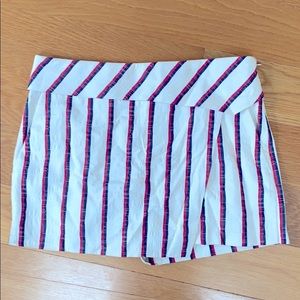 Club Monaco linen skort